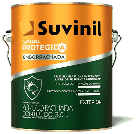 Fachada Protegida Emborrachada — Líder Tintas
